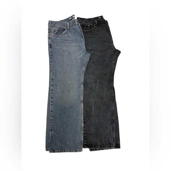 urban pipeline Other - Men’s Jeans Urban Pipeline Regular Fit 38x30 Blue & Black Bundle of 2